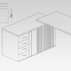 Puzzle Concept Range Office Desk from My Office Furniture
