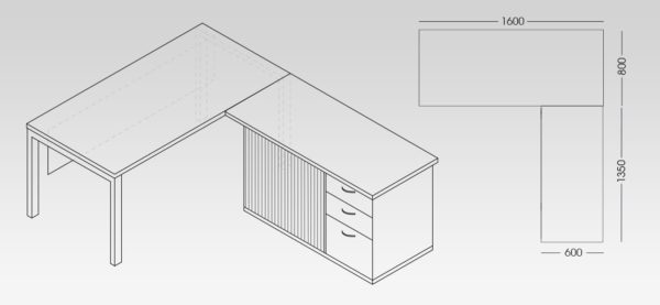 Norway Range Office Desk from My Office Furniture