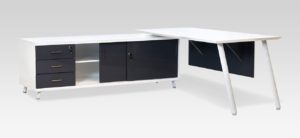 Arctic Range Executive Desk from My Office Furniture