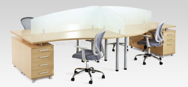 Puzzle Concept Range Office Desk from My Office Furniture