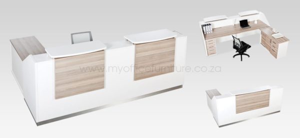 Euro Reception Desk from My Office Furniture